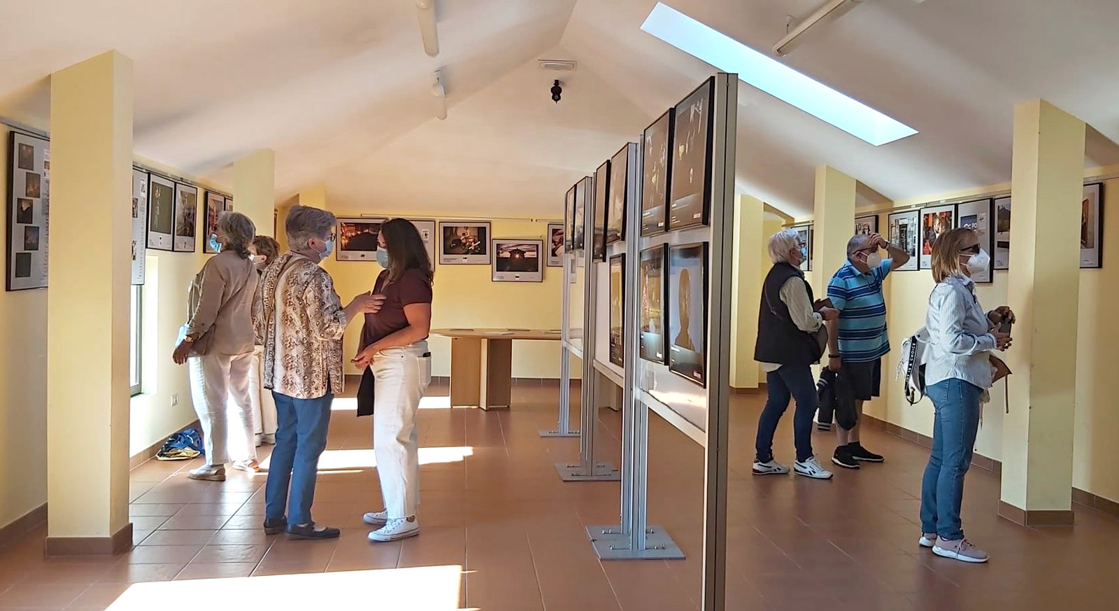 Exposición de Galicia en Foco na Casa da Xuventude de Ares. 2021