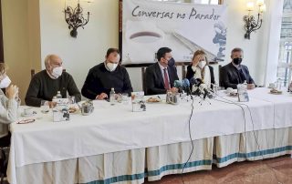Conversas no Parador de Ferrol. 2022