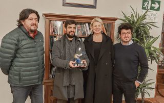 Brais Lorenzo Couto recibe o premio de Galicia en Foco 30ª edición