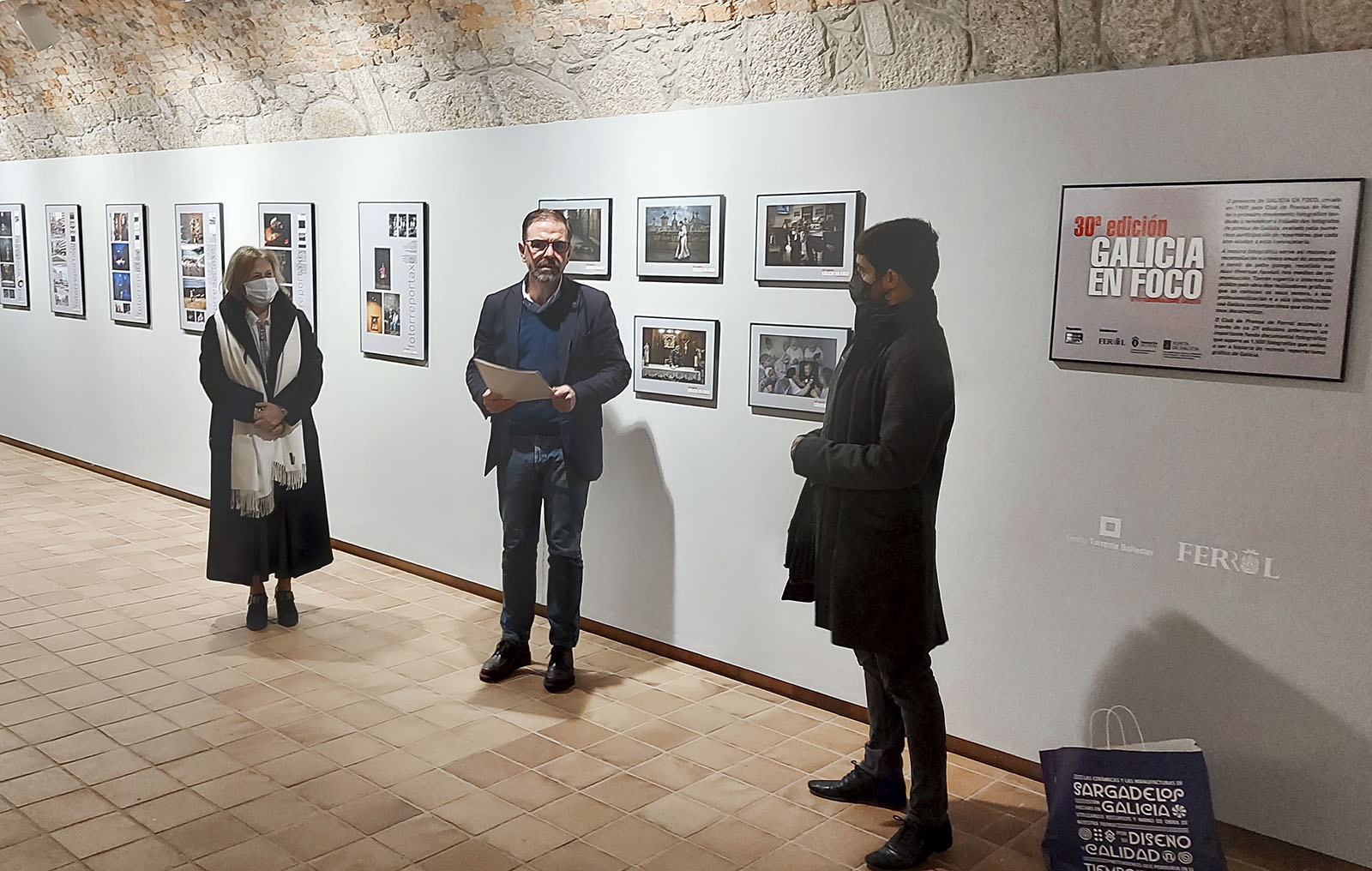 Exposición da 30ª Edición de Galicia en Foco no Centro Torrente Ballester. 2021