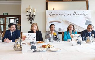 José Manuel Rey Varela en Conversas no Parador de Ferrol