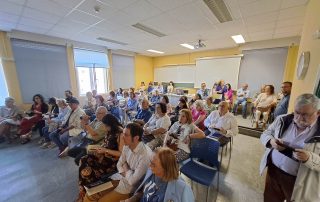 Presentación da 25ª Edición do Curso de Pensamento e Comunicación Carlos Gurméndez. Xullo de 2024 no Campus de Esteiro, Ferrol.
