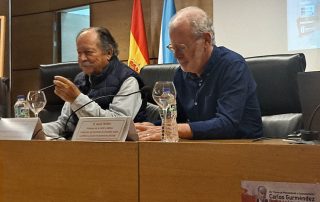 Presentación da 25ª Edición do Curso de Pensamento e Comunicación Carlos Gurméndez. Xullo de 2024 no Campus de Esteiro, Ferrol.