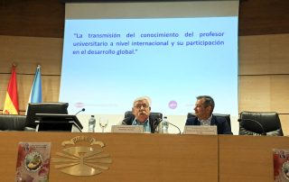 Presentación da 25ª Edición do Curso de Pensamento e Comunicación Carlos Gurméndez. Xullo de 2024 no Campus de Esteiro, Ferrol.