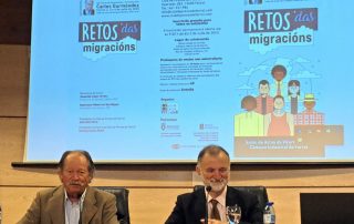 Intervención do almirante Juan Rodríguez Garat sobre “Xeopolítica, Seguridade e Migracións: Retos para ou século XXI”